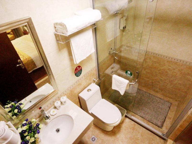 Greentree Inn Zhejiang Jiaxing West Zhongshan Road Vintage Car Building Express Hotel Exterior foto