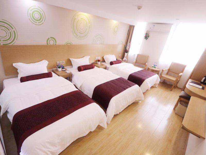 Greentree Inn Zhejiang Jiaxing West Zhongshan Road Vintage Car Building Express Hotel Exterior foto